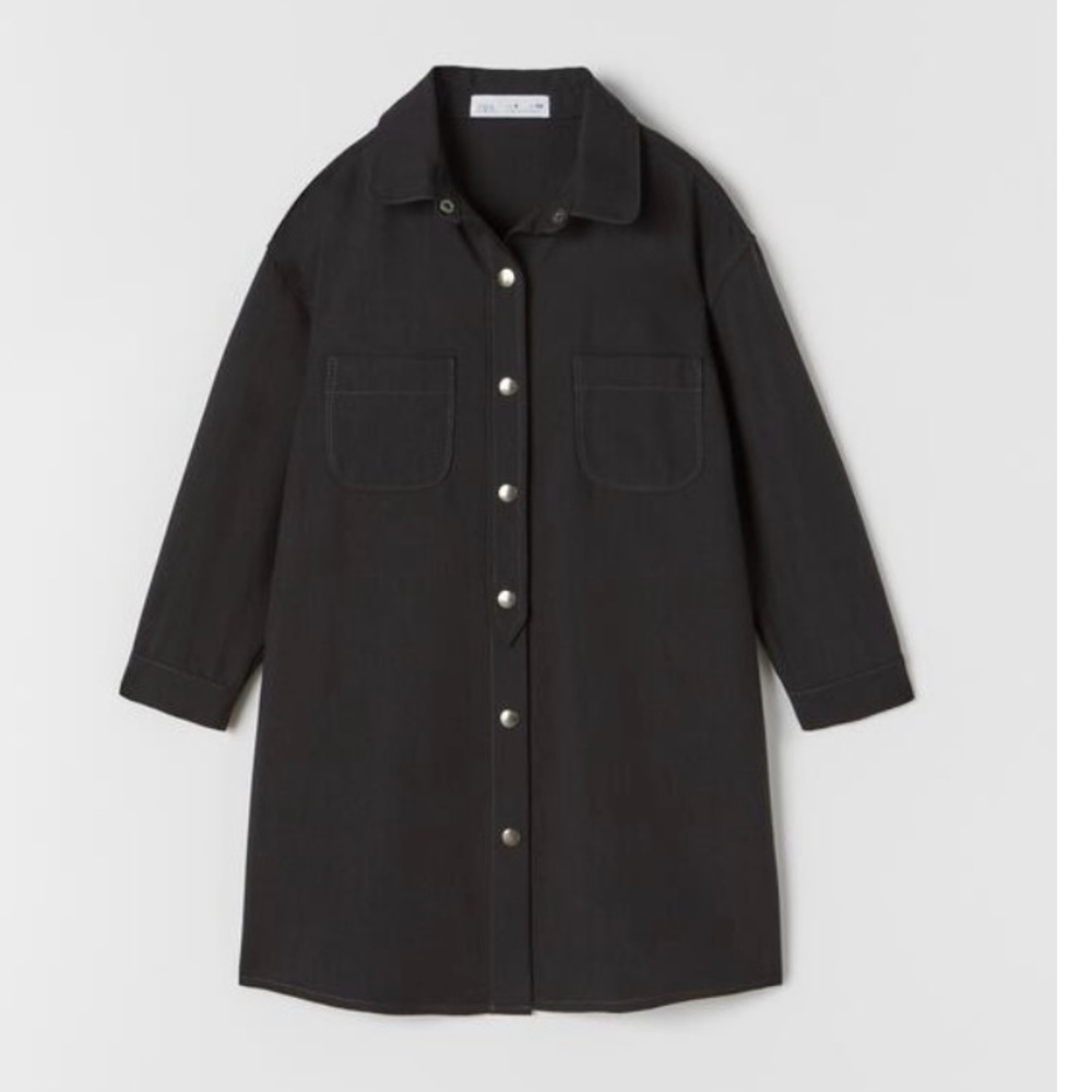 NEW w/tags Zara shirt dress, size 13-14